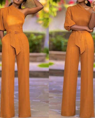 high waist jumpsuit long pants HF0702-03-03